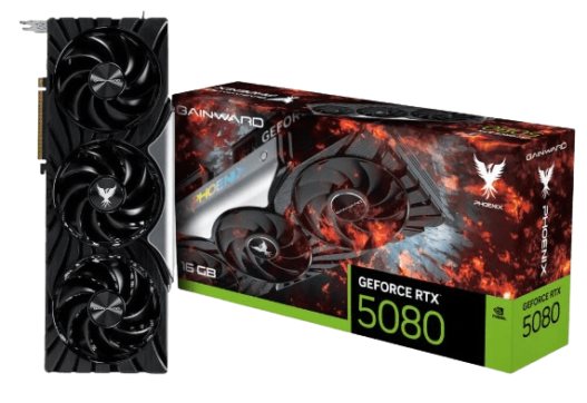 Placa de Video RTX 5080 16GB PHOENIX GDDR7 256BITS GAINWARD