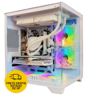 PC GAMER WHITE 14400F + RTX 4060 EXCLUSIVO